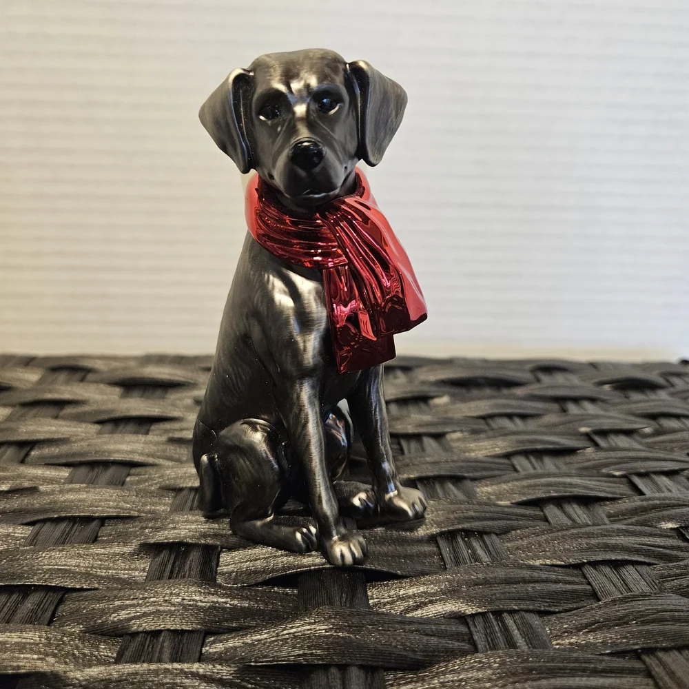 Bath & Body Works Chocolate Lab Red Scarf Holiday Wallflower Plug in diffuser